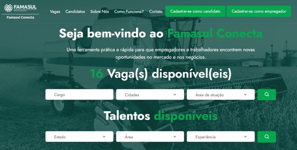 Que tal aproveitar o grande fluxo de profissionais e acadêmicos do Pantanal Tech MS e reforçar seu time?